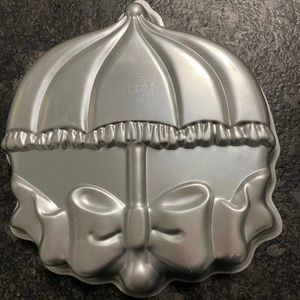 1984 WILTON Cake Pan Baby‎ Shower/Bridal Shower Umbrella
